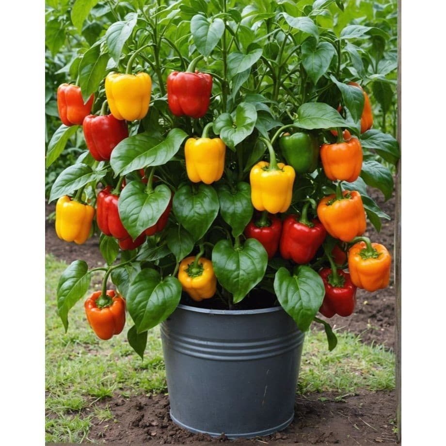 Raro sementes pimentao vermelho e amarelo com manual de cultivo pronta entrega envio 24h l