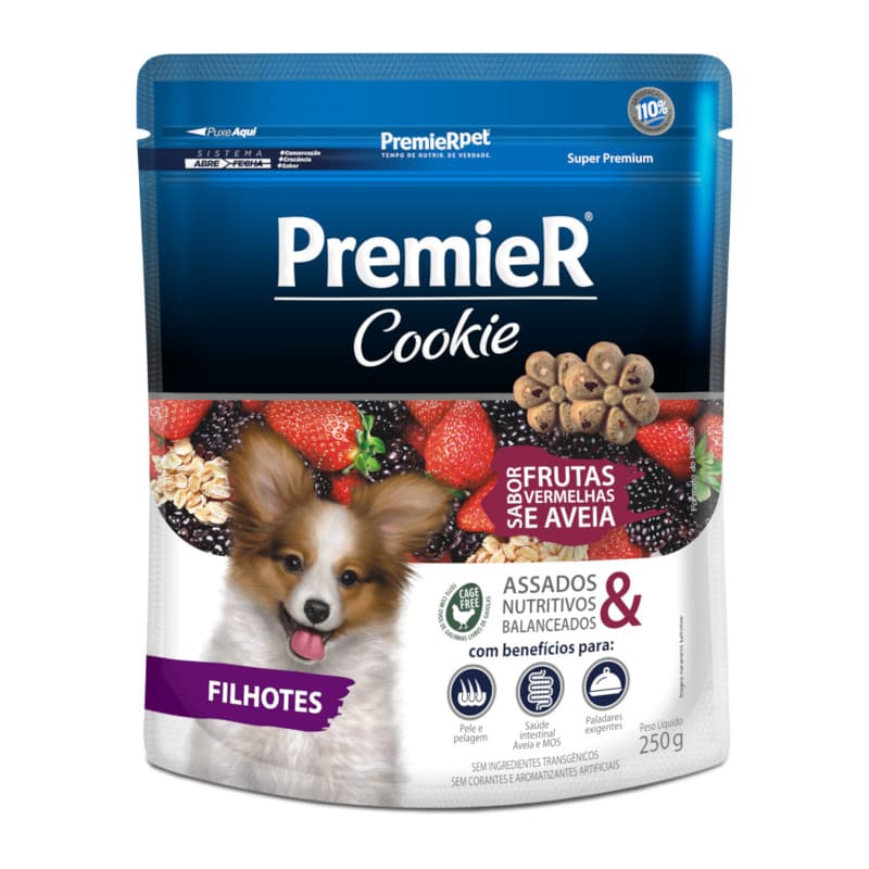 Golden Cookie Filhotes Frutas Vermelhas e Aveia 250g