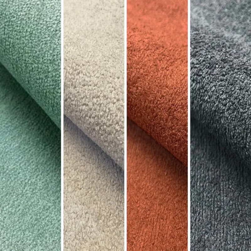 Tecido Veludo Boucle Belluno 3 Metros Milão Poliéster 1,40 largura para Sofá