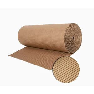 Papelão Ondulado Dupla Camada 1,20m x 30m Alta Resistência Proteção de Pisos Reformas Embalagens