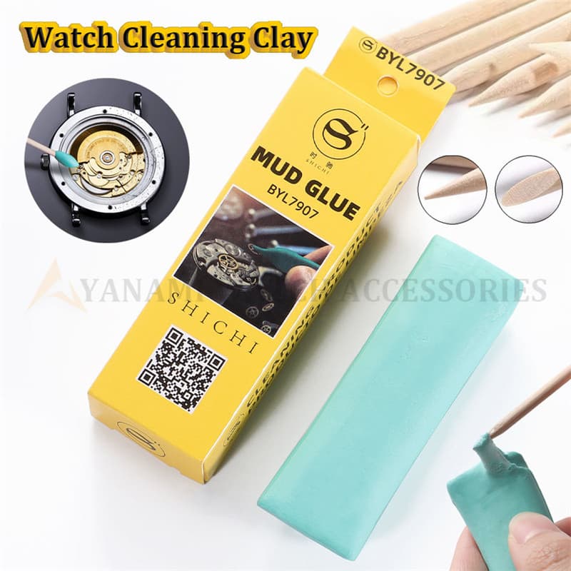 1 Pçs Relógio Ferramenta De Remoção Poeira Dial Limpador Borracha Massa Limpeza Parte Movimento Para Relojoeiro Bergeon 