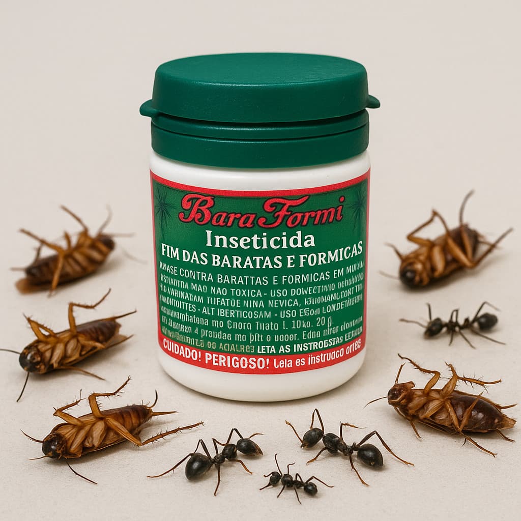 Veneno Mata Formigas Baratas Inseticida Baraformi 10g Defim Pó