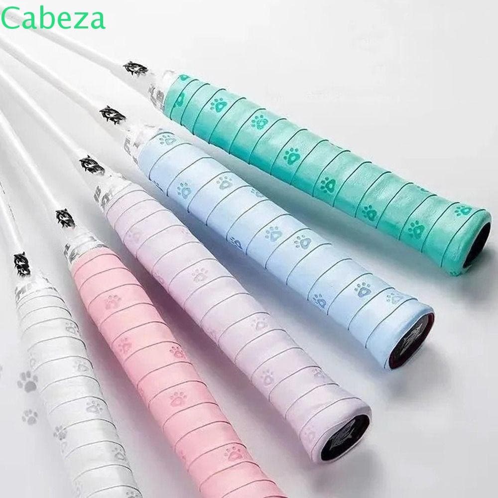 CABEZA1 Overgrip De Tênis , Garras De Gato Antiderrapantes , Faixa De Suor De Badminton , Fita Fofa Para Aderência De Ra