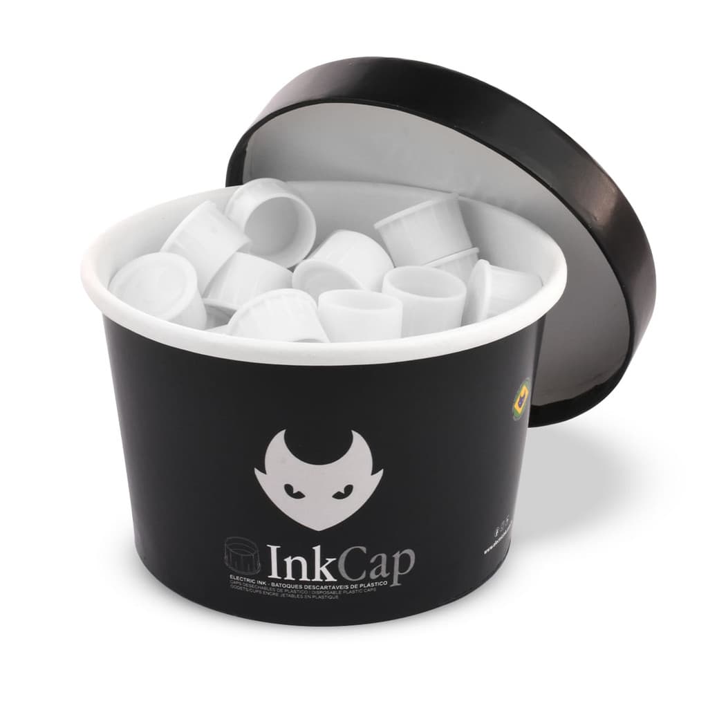Ink Cap - Batoques de Silicone Branco