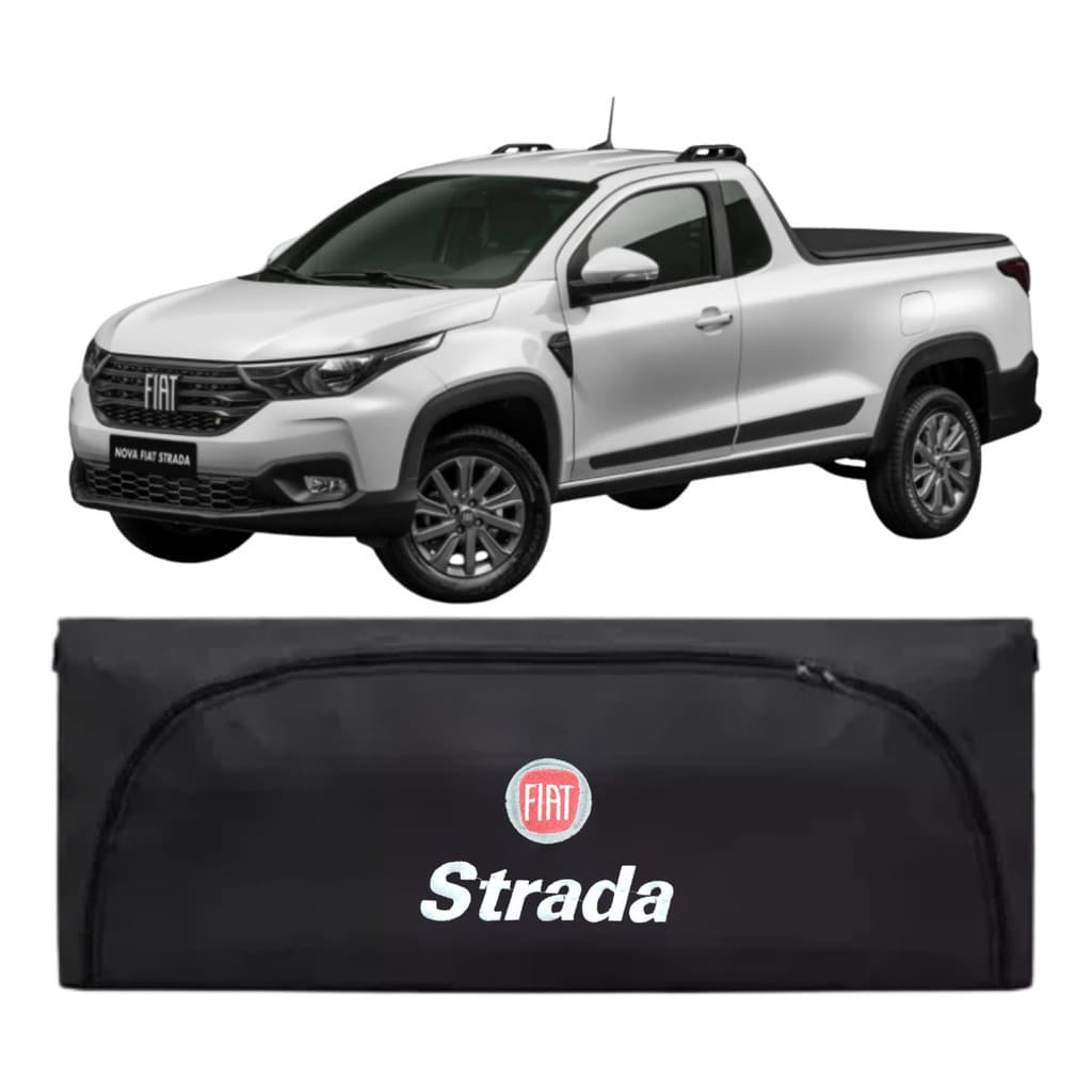 Bolsa Impermeável Bordado Caçamba P/ Strada Ranch Ultra 380l