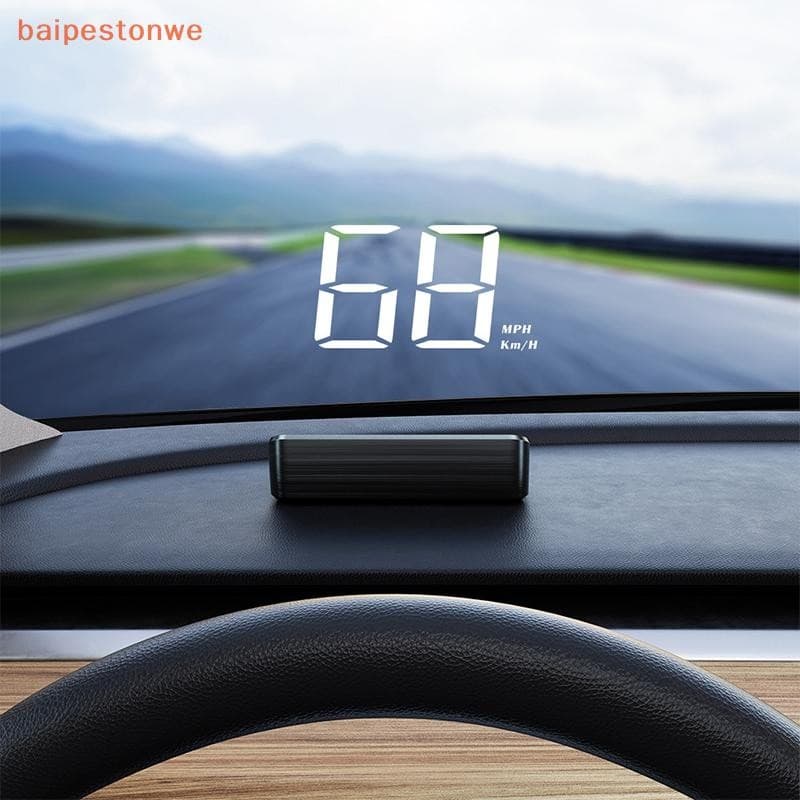 [baipestonwe] Velocímetro De Carro HUD GPS Up Display Medidor De Velocidade Digital Projetor De Pára-Brisa Para Veículos
