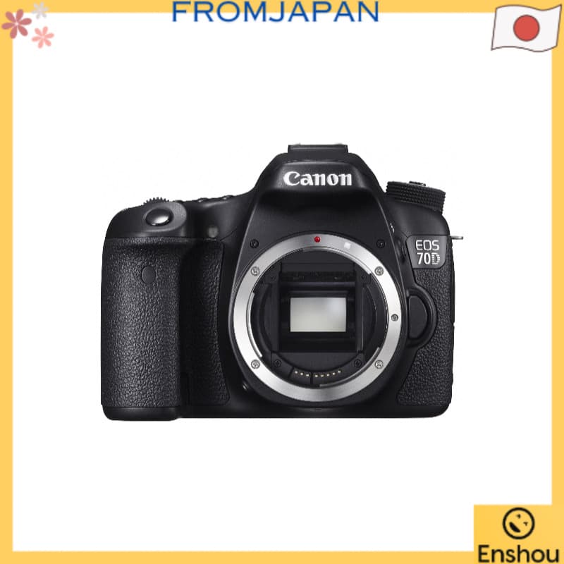[USED][USED ITEMS]Câmera Reflexo Digital Canon De Lente Única EOS70D Corpo Preto EOS70D