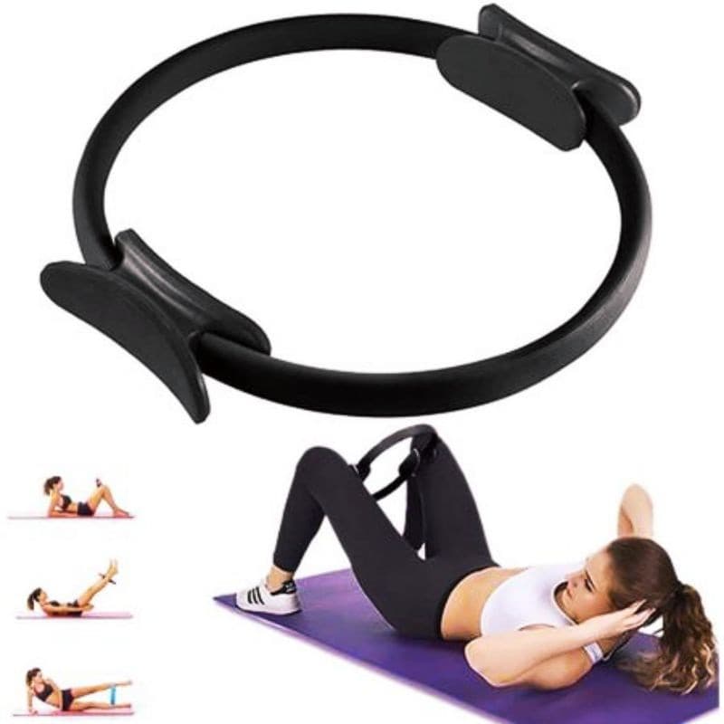 Anel Tonificador Arco Pilates Yoga Flexível Fitness Circulo Mágico Fisioterapia Reabilitação