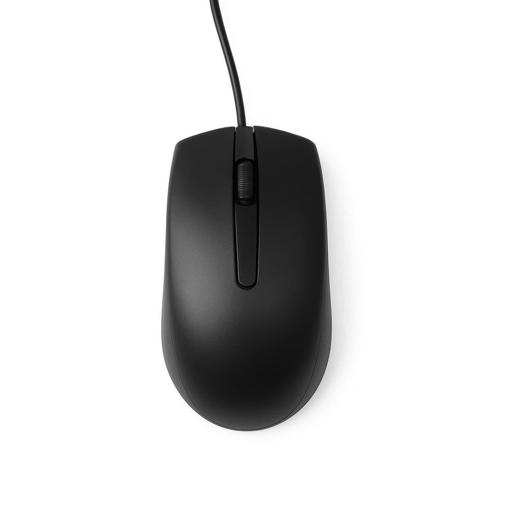 Mouse Óptico GFONE com Fio - 1200 DPI USB