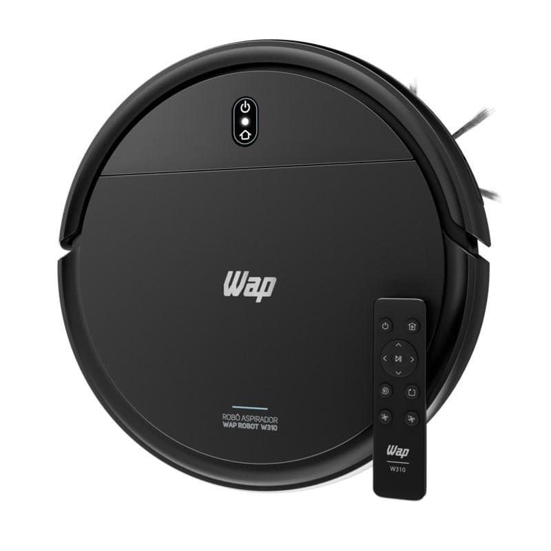 Robô Aspirador 3 em 1 WAP ROBOT W310 Com Base Carregadora E Controle Remoto Bivolt