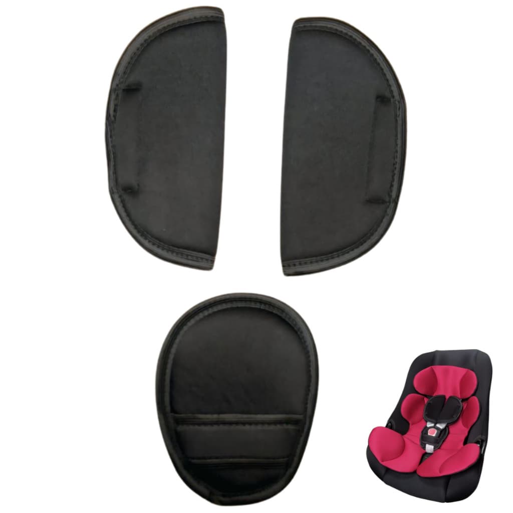 Kit Protetores De Cinto Bebe Conforto Cadeirinha Almofadas