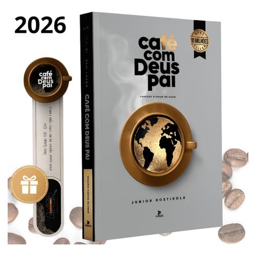 Novo Livro Café Com Deus Pai | Junior Rostirola 6 Edicão 2026