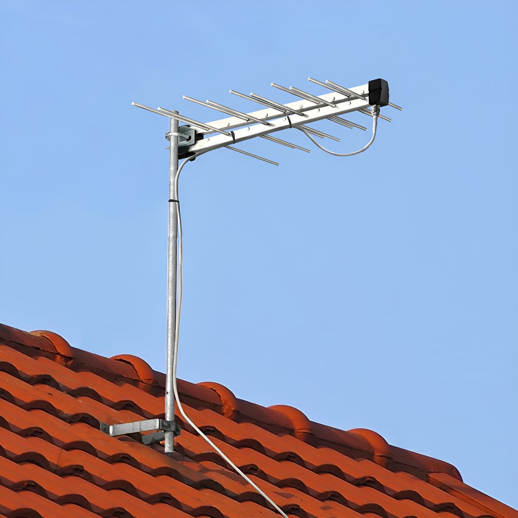 Antena Amplificada 12db Uhf Hdtv 4k Compatível C/ Todas Tv