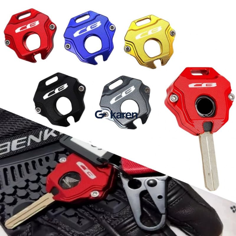 Adequado para Honda CB650R CB1000R CB1100 CB1300 modificado chave decorativa caso capas protetoras