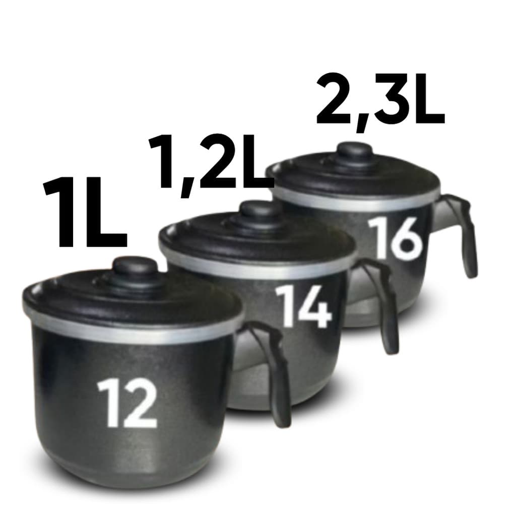 Kit Leiteira Esmaltada Craqueada Retrô 12 14 16 Fervedor Vintage Canecão Cozinha com ou sem Tampa