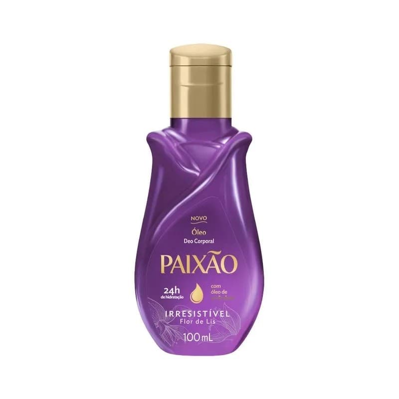 Paixão Óleo Corporal Irresistível Flor De Lis-100Ml