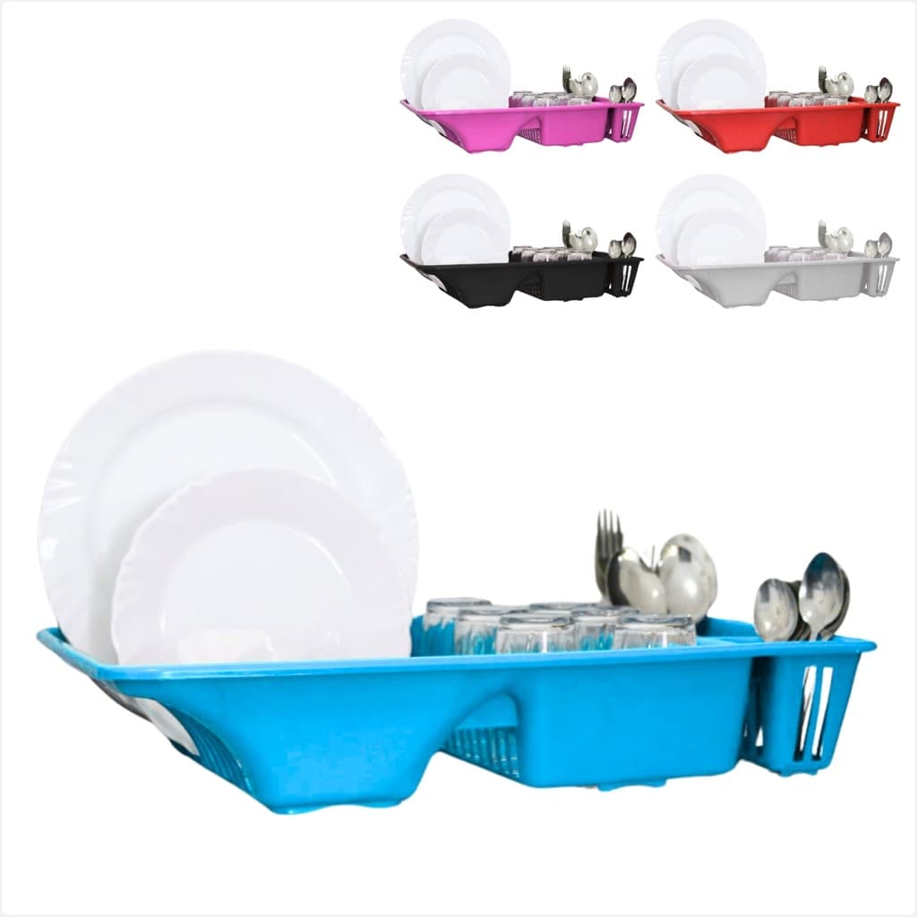 Escorredor De Louca Com Porta Talheres De Pia