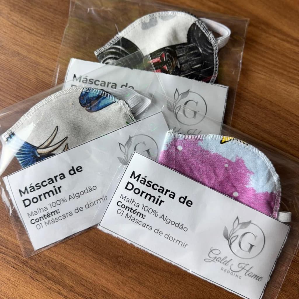 Tapa-olhos para dormir Kids 100% Algodão