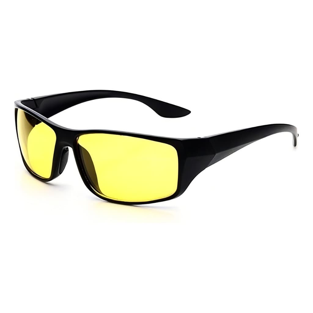 Óculos Para Dirigir A Noite Lente Amarela Unissex Visão Noturna Night