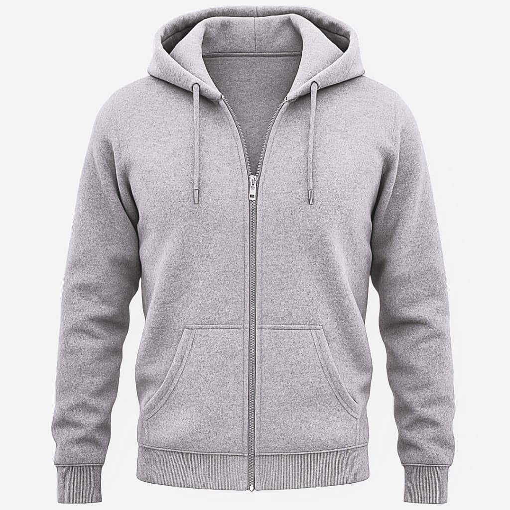 Moletom Masculino Com Zíper E Capuz Estilo Jaqueta Bolso Canguru Confortável Para Frio