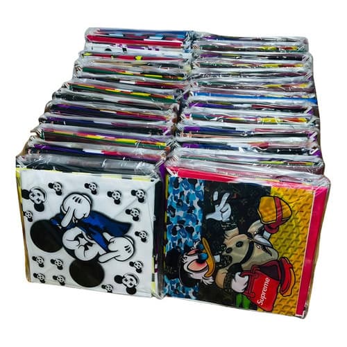 Raia Peixinho Flechinha  Pipa 34x34 Diversas Unidades Seda Fibra Diversas Estampas