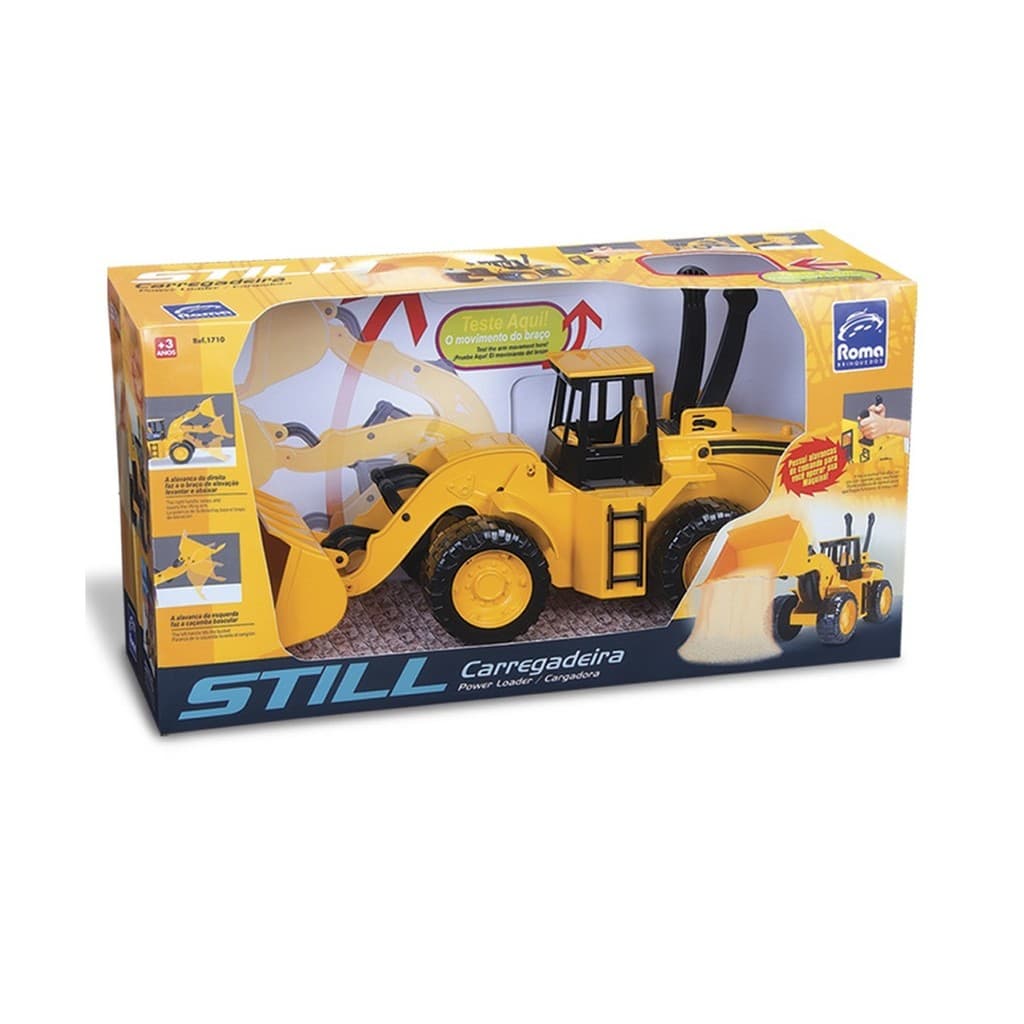 Trator Carregadeira Com Acionamento Manual 42cm