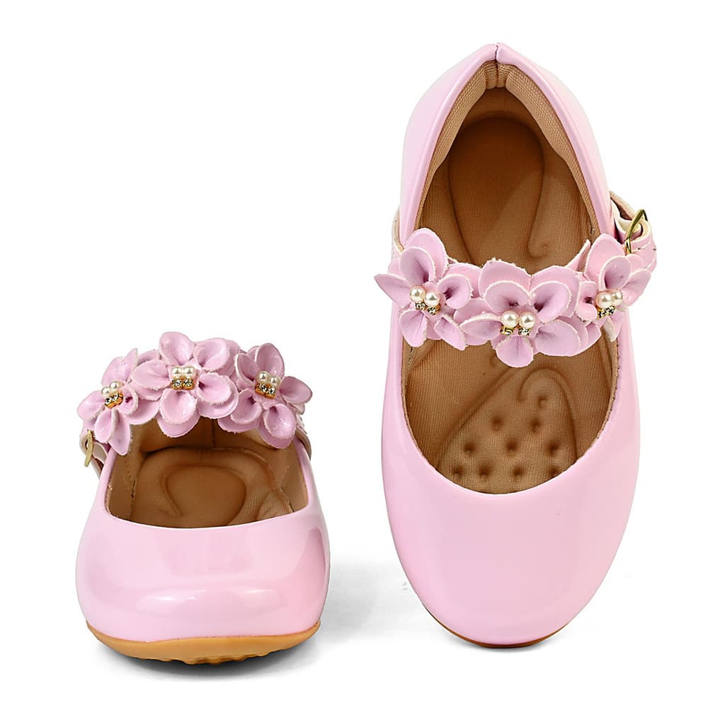 Sapatilha Infantil Menina Sapato Boneca Batizado Daminha Festa Flor Tira