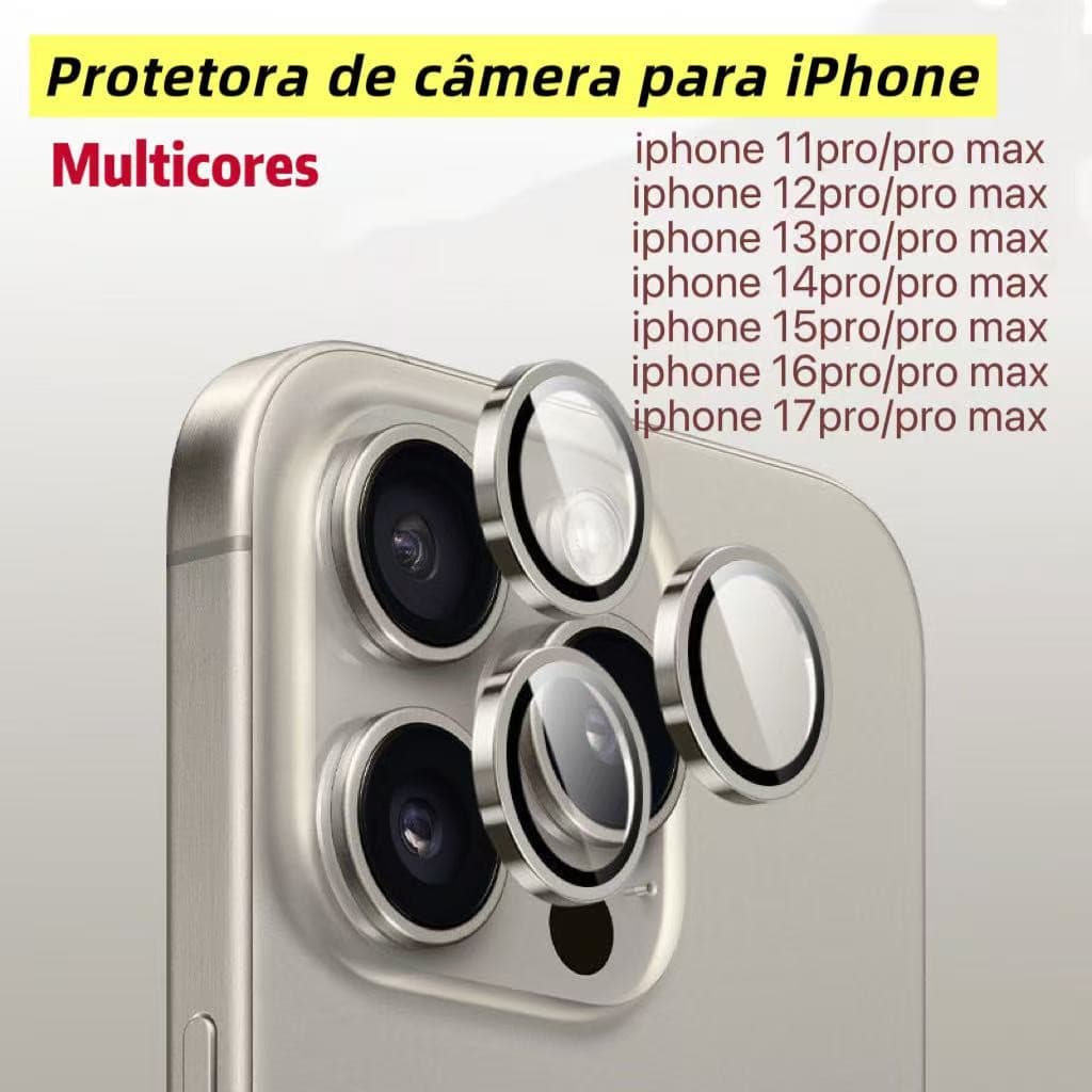 PELÍCULA de câmera para iPhone17/16/15/14/13/12/11 PRO MAX  iphone air
