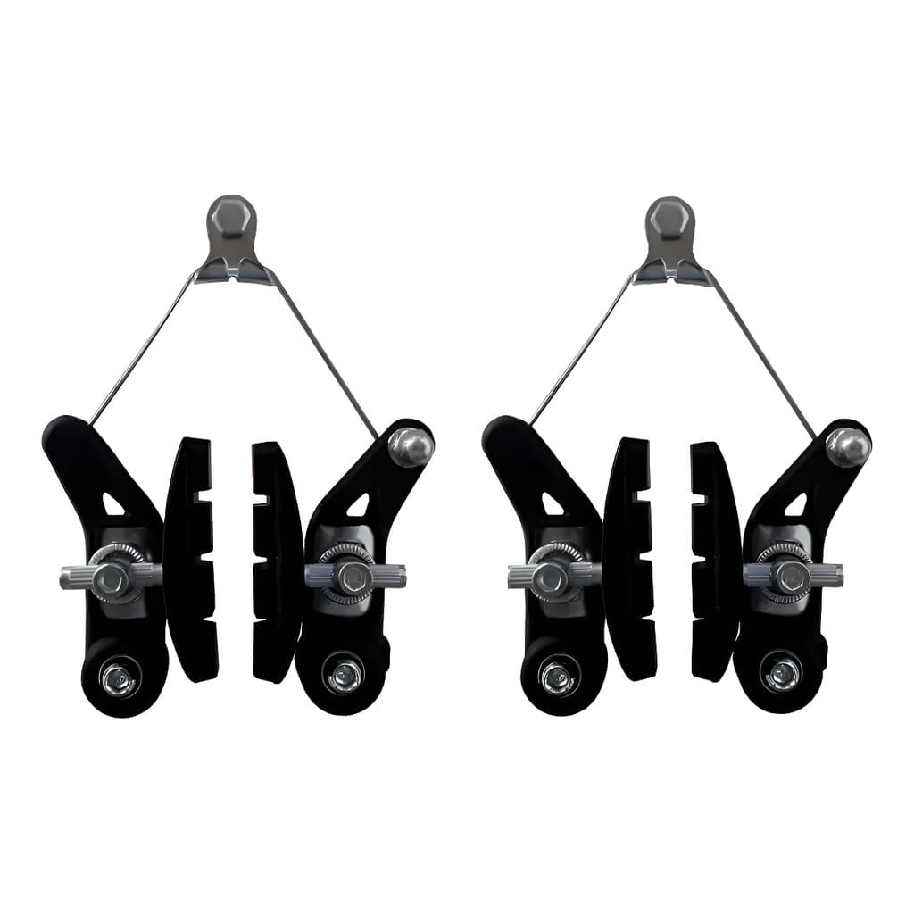 Conjunto Freio Cantilever Bicicleta Bike Completo Aço Nylon