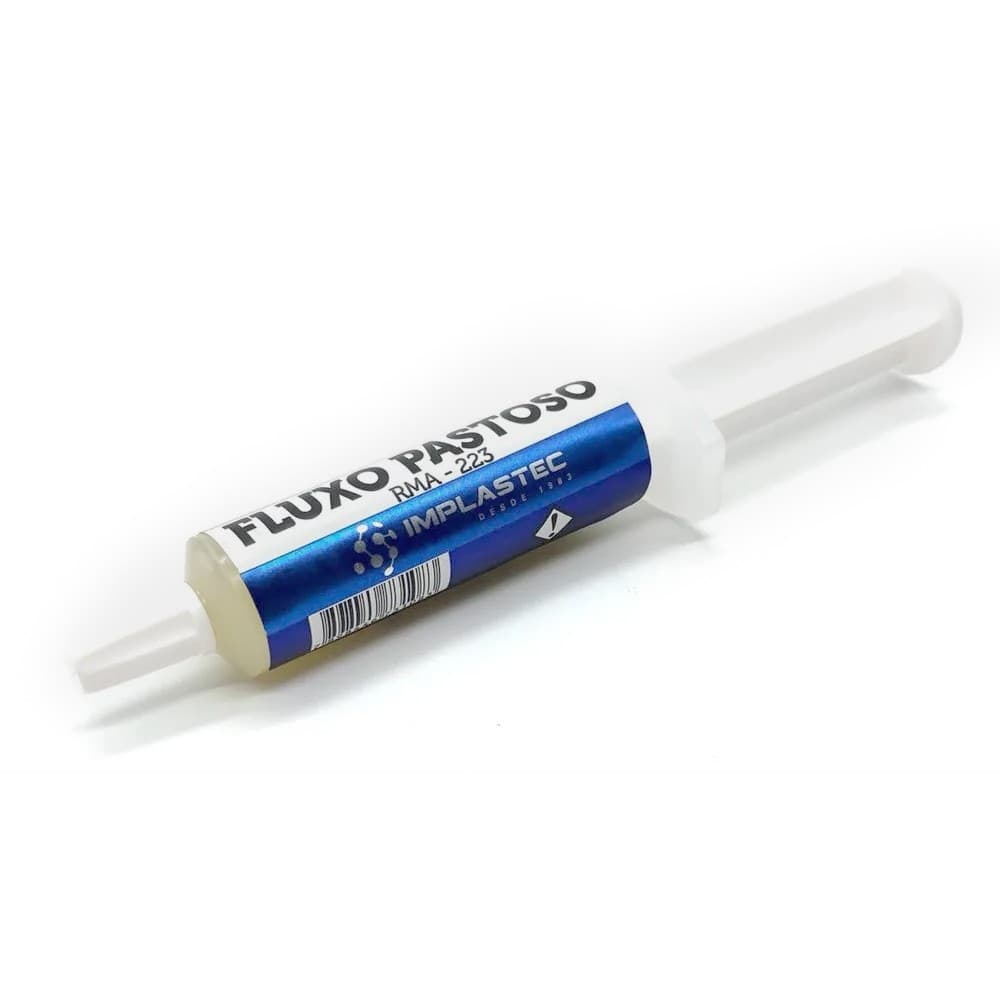 Fluxo de Solda Pastoso IMPLASTEC RMA 223 - 10g