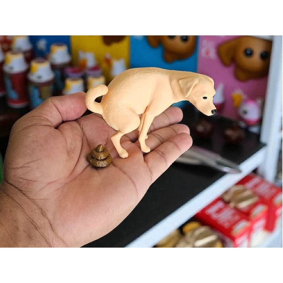 Cachorro Caramelo Cocô Decoração Divertida Para Toda Casa 3D