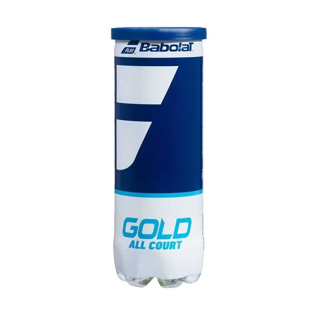 Bola de Tênis Babolat Gold All Court - Tubo c/ 3 bolas
