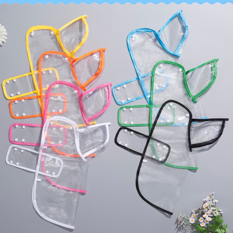 Capas De Chuva com Capuz PET Cães Cachorros Poncho Casaco Impermeável Roupas Animais De Estimação