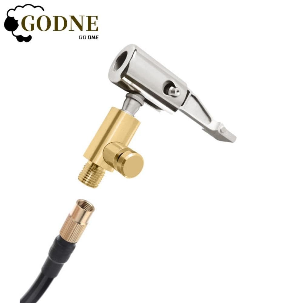 Compressor De Mandril De Ar GODNESSFO Para Reparo De Mangueira Pode Ser Desinflado Adaptador De Válvula Pneu