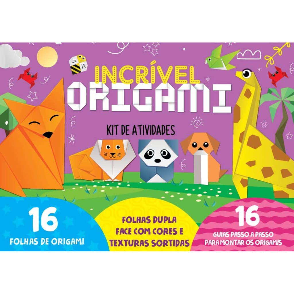 Incrível Origami Kit de atividades
