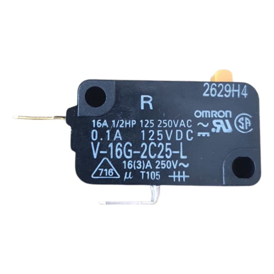 Chave Micro Switch Para Forno Microondas 16a 250vac 2 Term