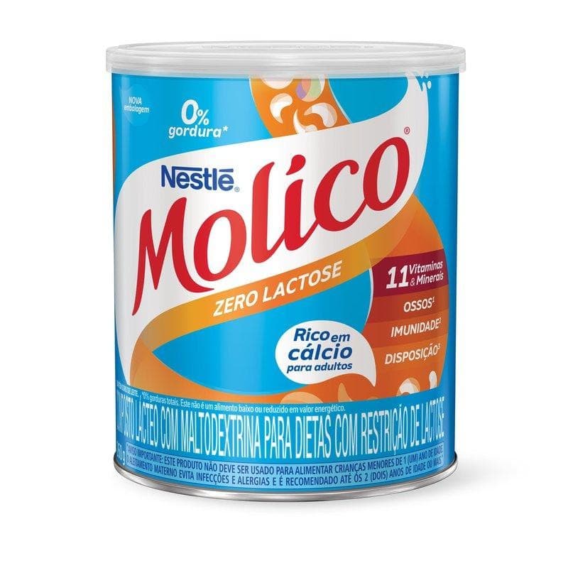 Leite em Pó Molico Zero Lactose 260g
