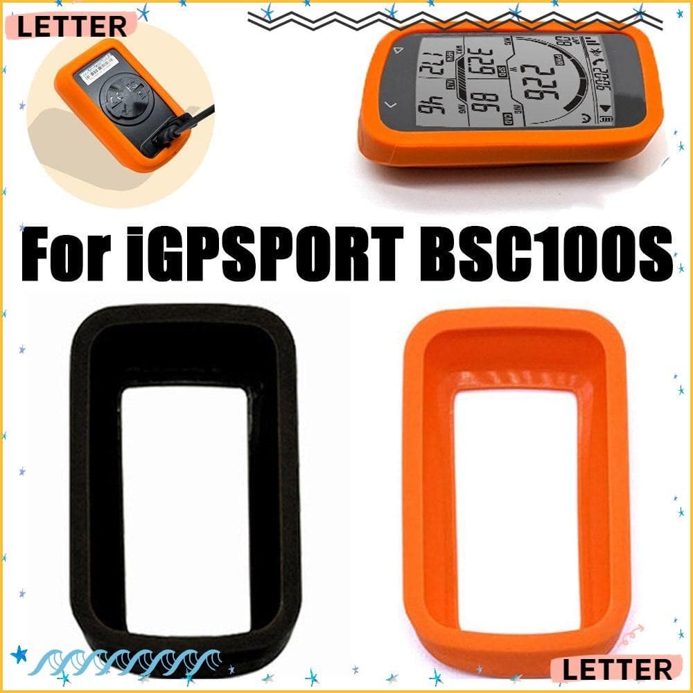 Carta Capa Protetora Do Computador Da Bicicleta , Silicone Antiderrapante Velocímetro , Para IGPSPORT BSC100S iGS100S