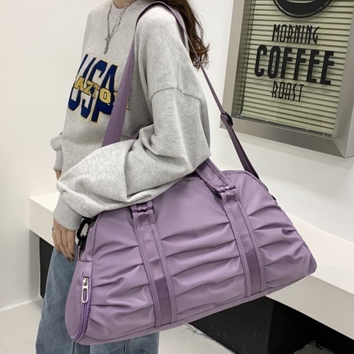 Bolsa de viagem impermeavel de grande capacidade, bolsa de ombro de fitness esportiva AlexStore