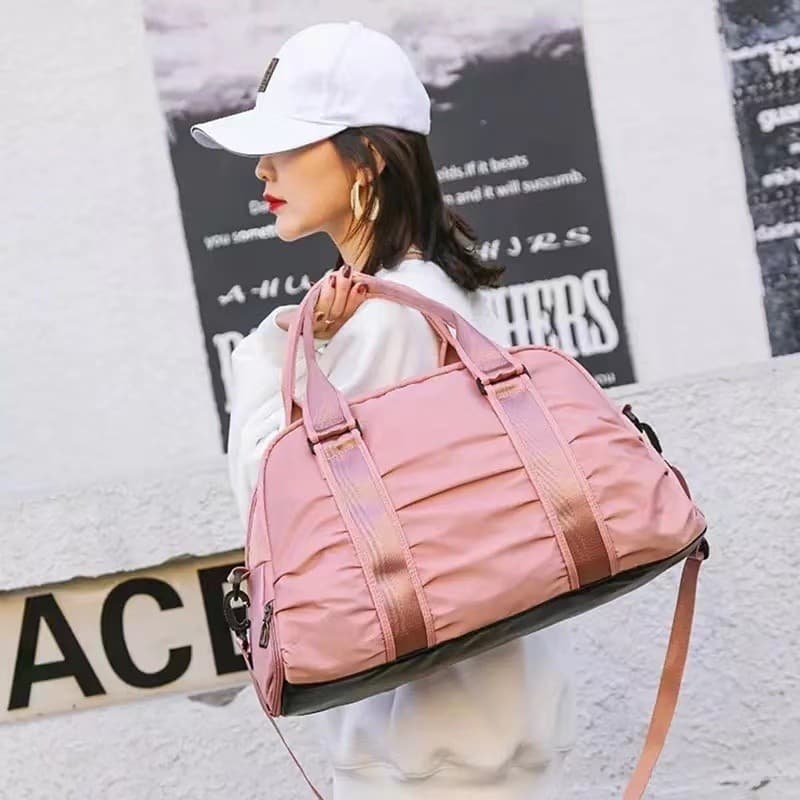 Bolsa de viagem impermeavel de grande capacidade, bolsa de ombro de fitness esportiva MARISA