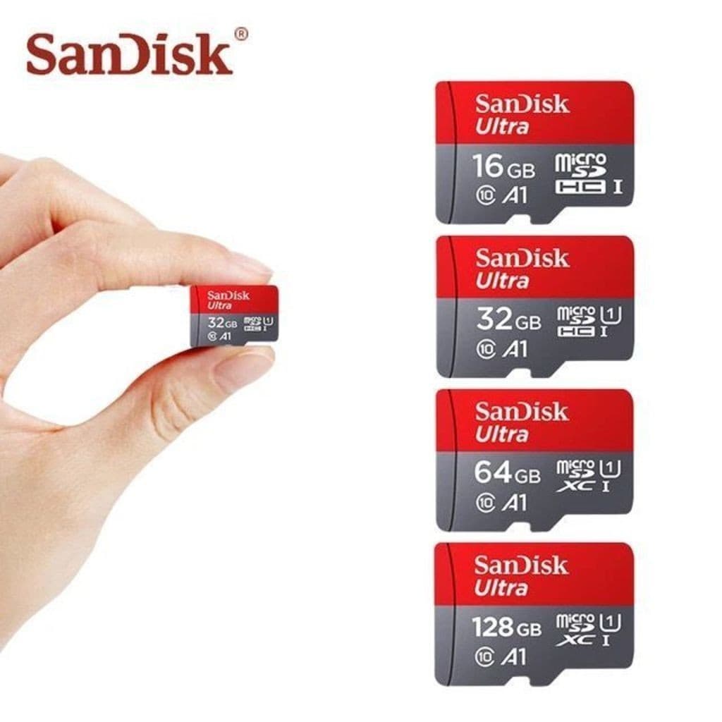 Cartão De Memória Sandisk Ultra A1 Classe 10 8gb/16gb/32gb/64gb/128gb