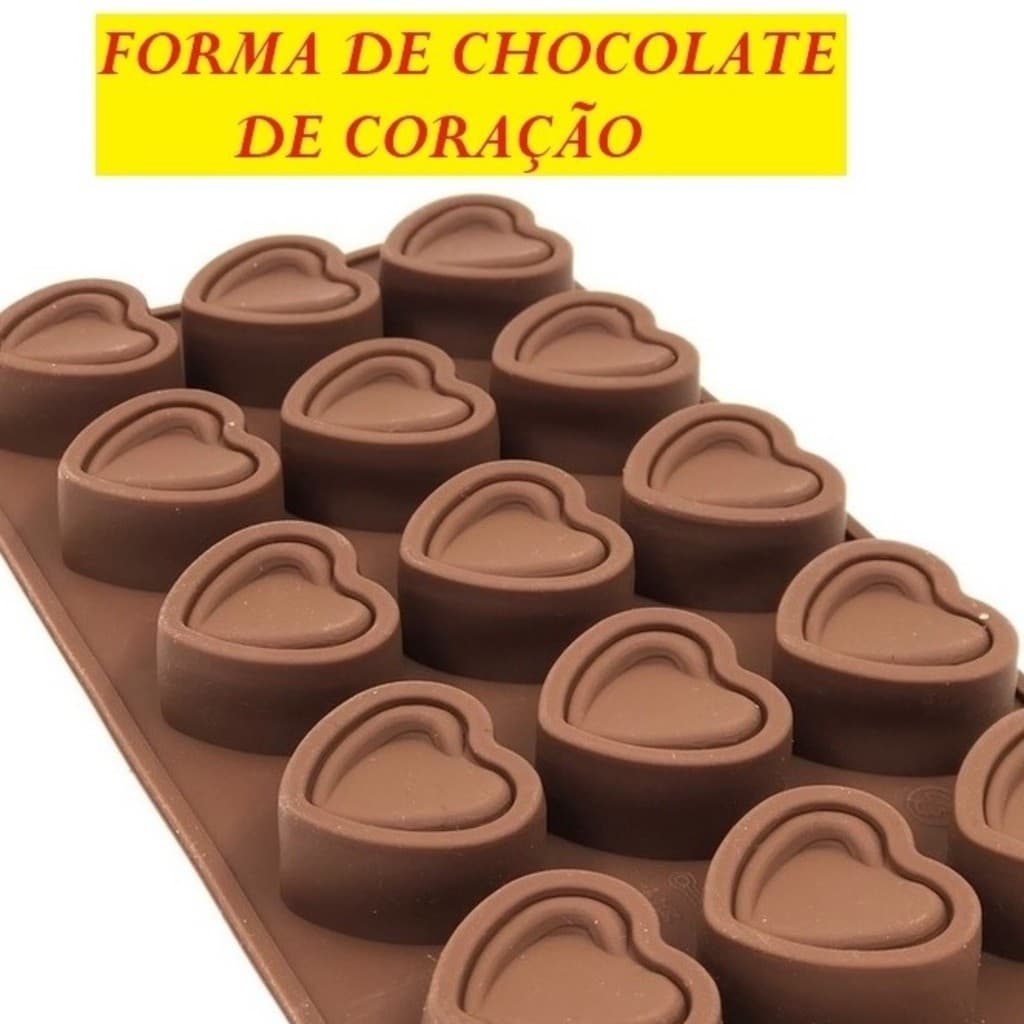 Oferta Forma De Chocolate Diamond De Silicone 21x10,2Cm Molde Multiuso Decorativo  Para Doces Gelo Gelatina