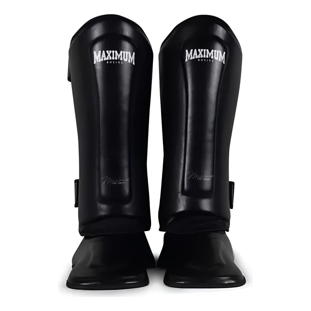 Caneleira Muay Thai Kickboxing Maximum Classic Black