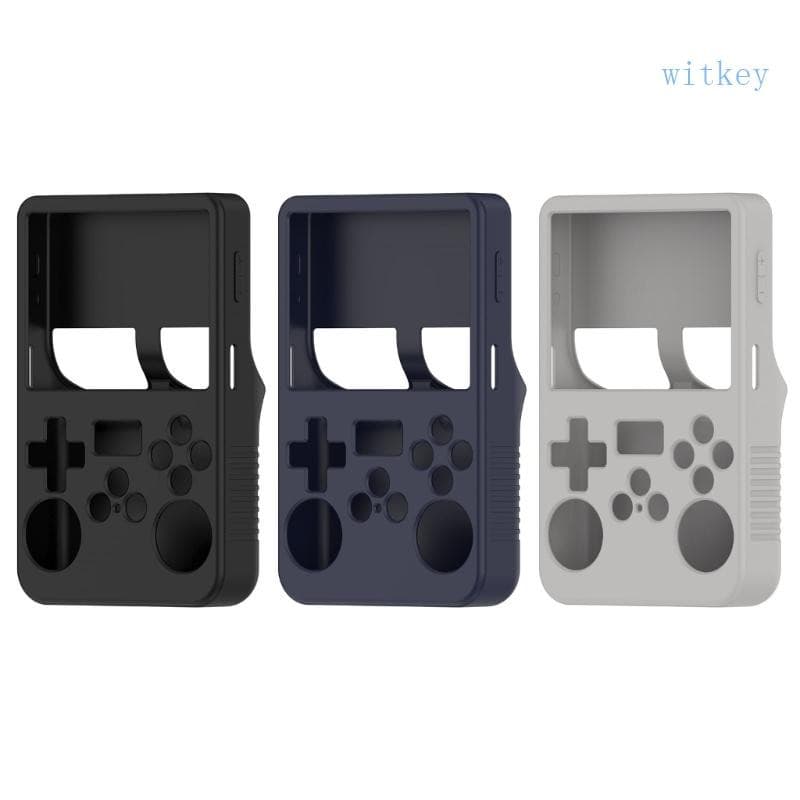 Dispositivo Jogo Portátil Capa Silicone Risco Proteções Contra Quedas Fácil Limpar Forte Para R36