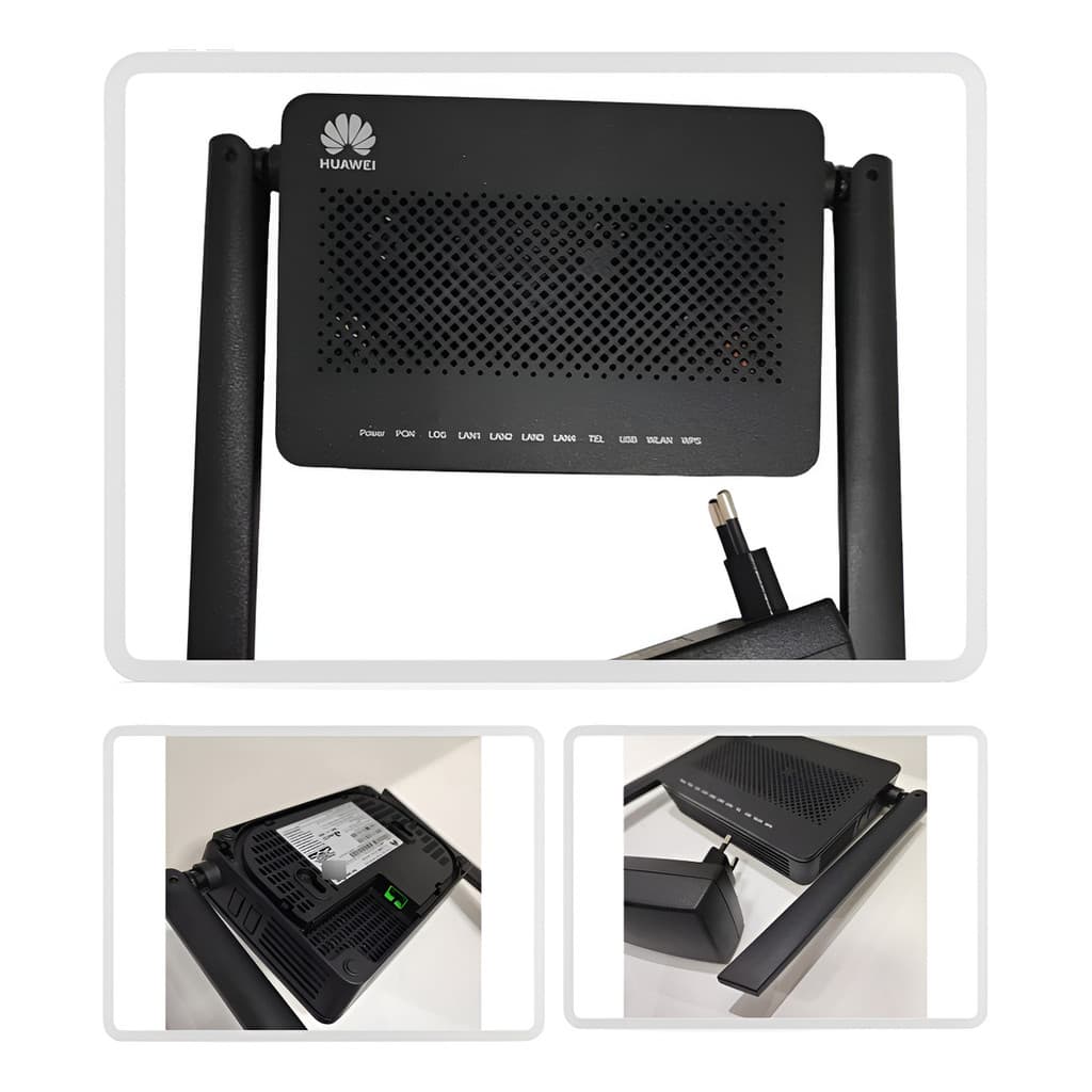 Kit 10x ONU ONT Huawei HG8145V5 V2 Dual Band 2.4G/5G XPON GPON Wi-Fi – Usadas Testadas Com Fonte NF e Garantia