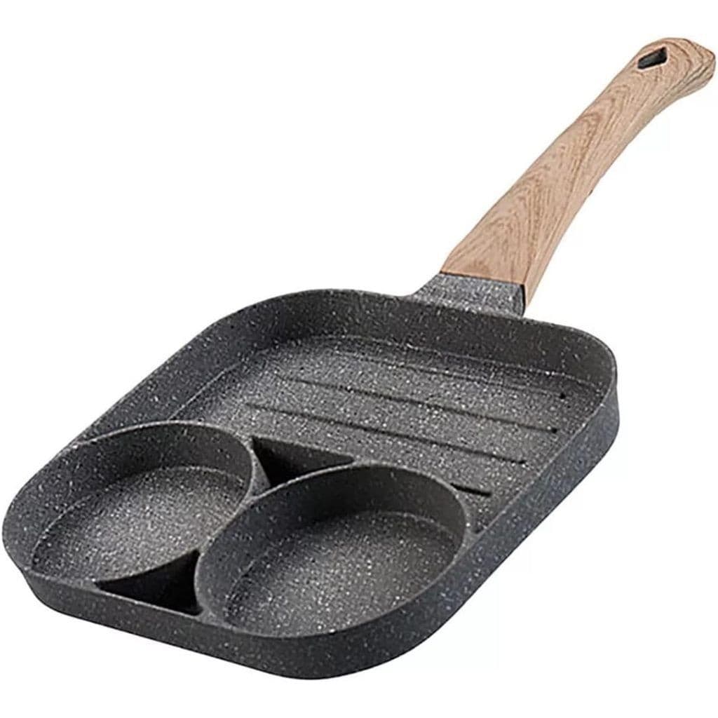 Frigideira Antiaderente 3 em 1 com