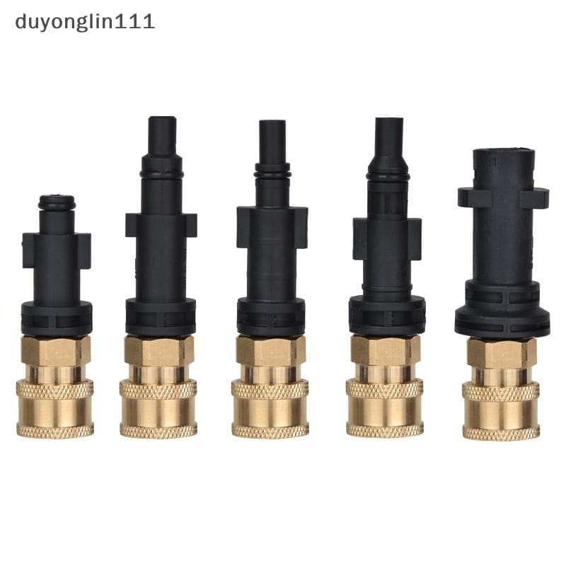 (duyonglin111) Adaptador Macho Para Lavadora De Pressão G1/4 " Conector De Liberação Rápida Limpeza De Bico Machi Novo