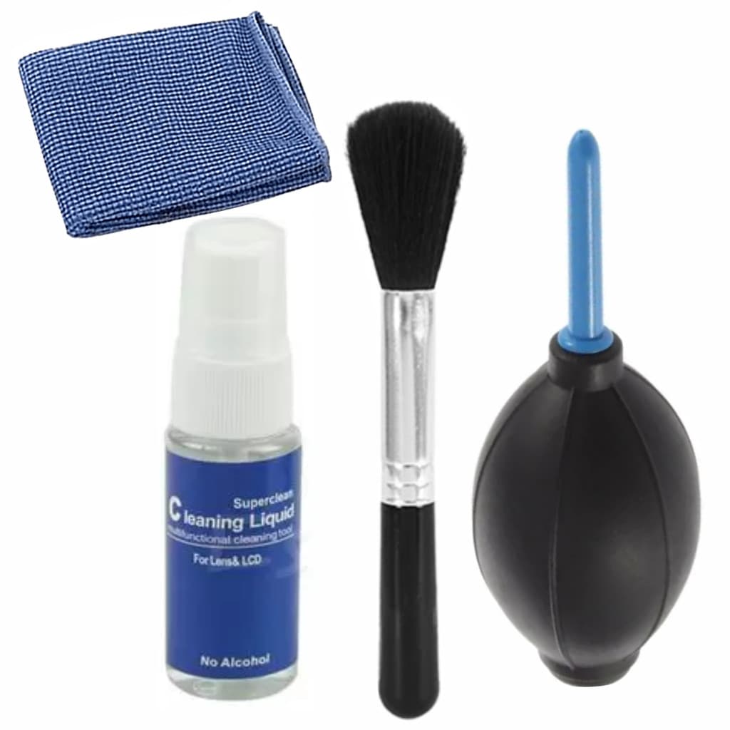 Kit De Limpeza Para Câmeras Fotográficas Greika 4 em 1