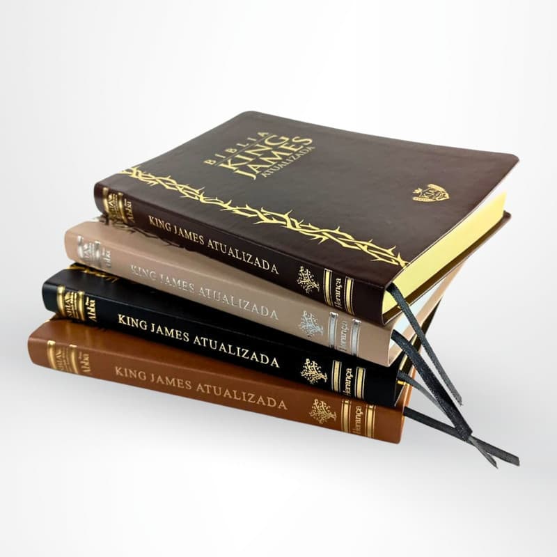 Bíblia Slim King James | KJA | Letra Normal | Capa Luxo