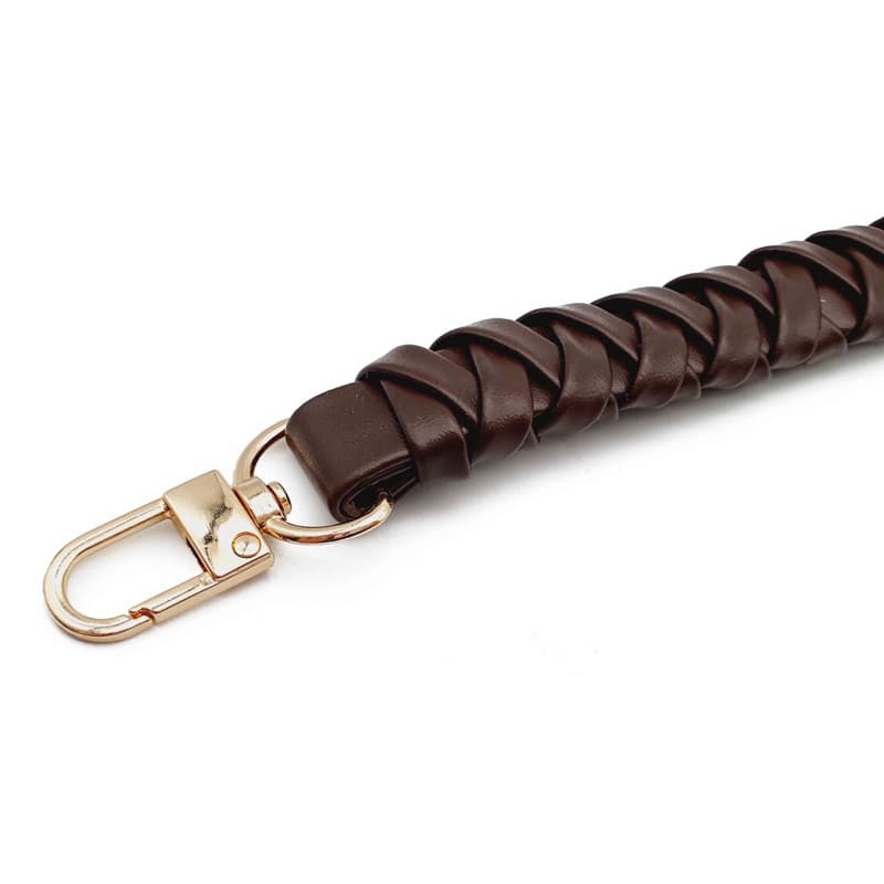 Alça bolsa couro c/ mosquetão 31cm 153908